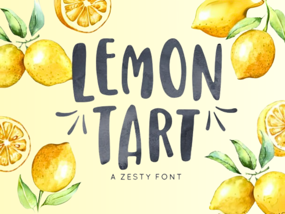 Lemon Tart Font