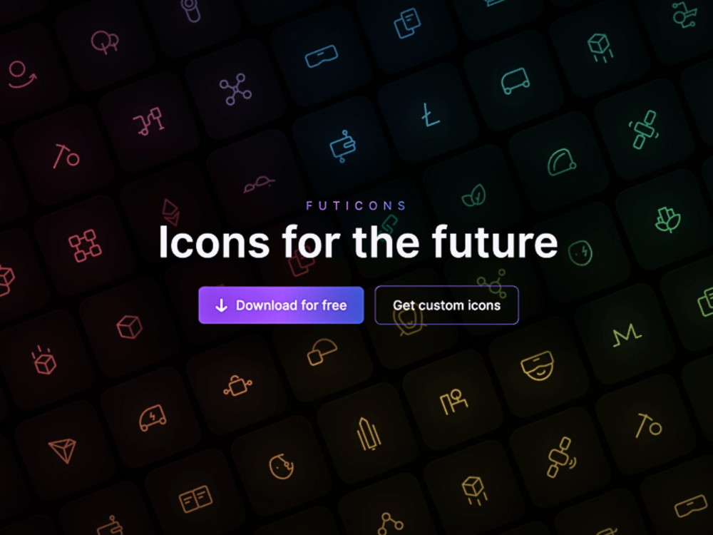 Futicons: A set of SVG icons for the future