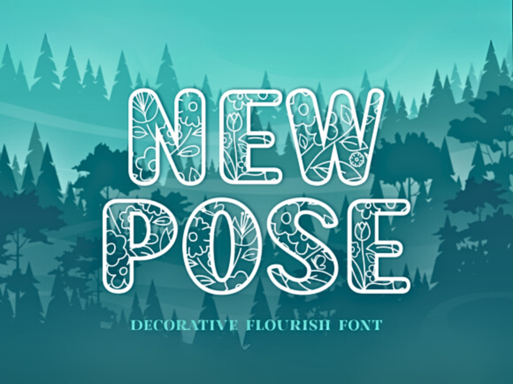 New Pose Font