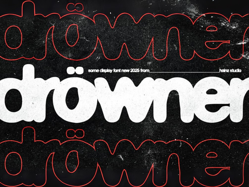 Drowner - Display Font