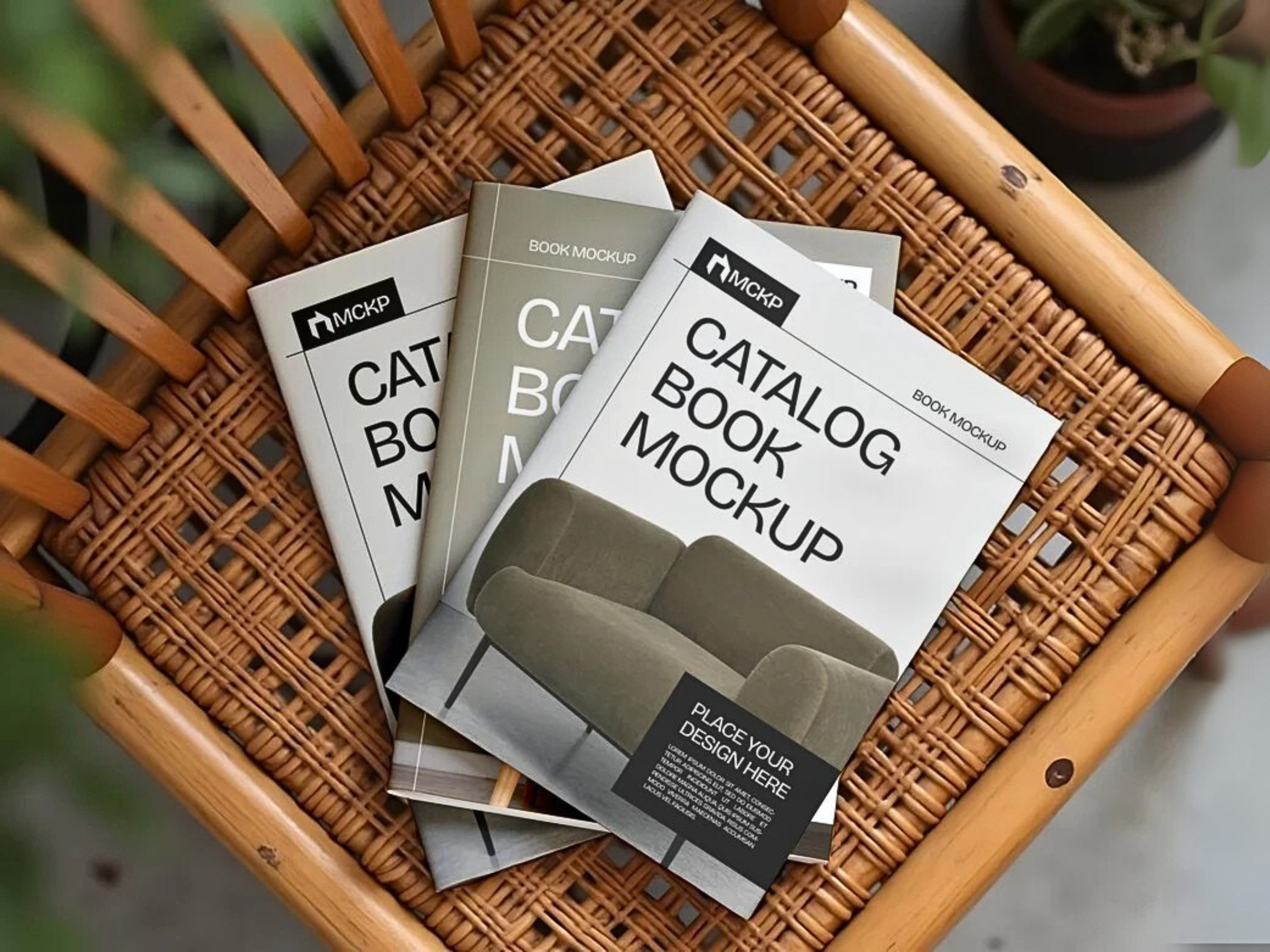 Catalog Book Mockup