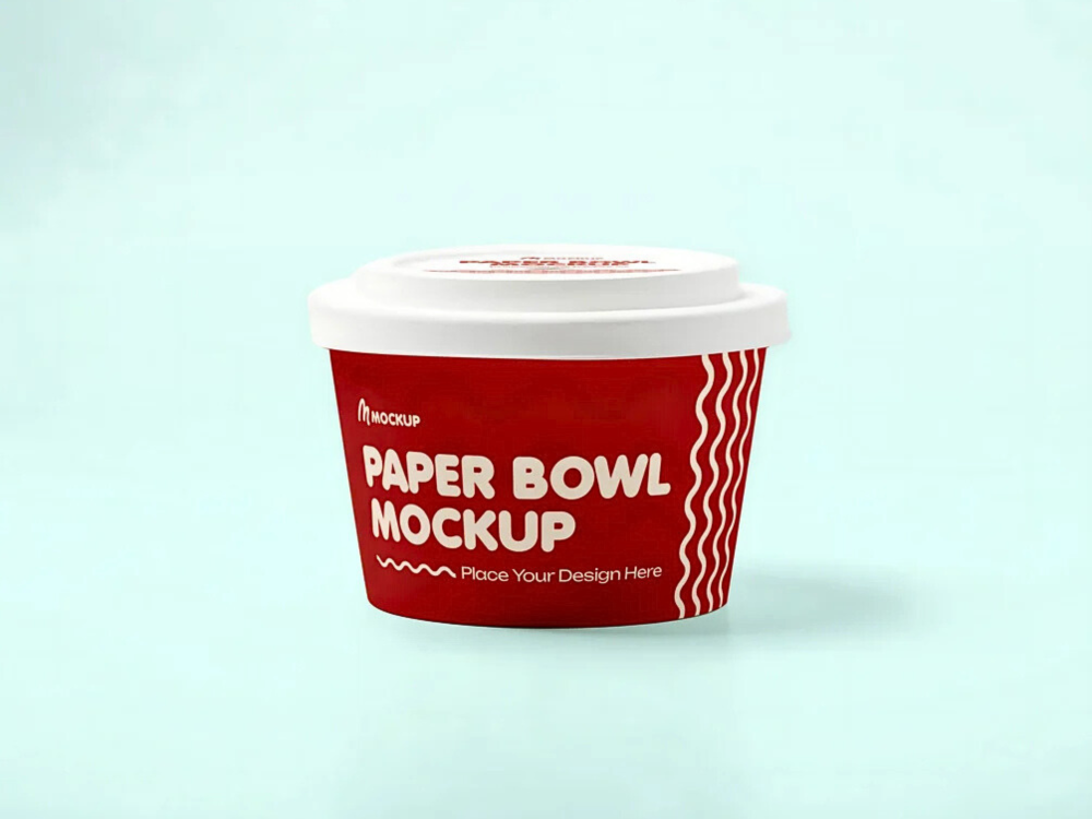 Paper Bowl Mockup