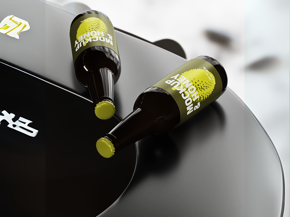 Beer Bootle Mockup